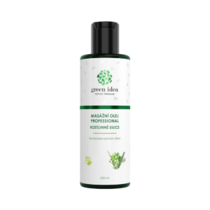 Rastlinné silice masážny olej – 200 ml – Green idea