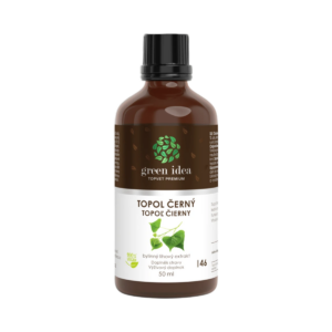 Topoľ čierny tinktúra – kvapky 50 ml – Green idea