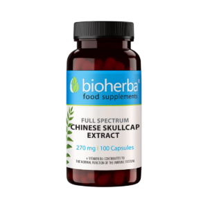 Šišiak bajkalský extrakt 270 mg – 100 kapsúl – Bioherba