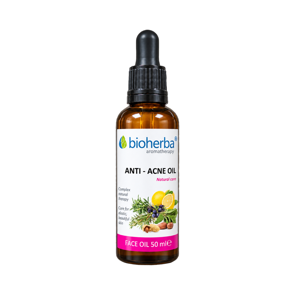 Pleťový olej na aknóznu pleť – 50 ml – Bioherba