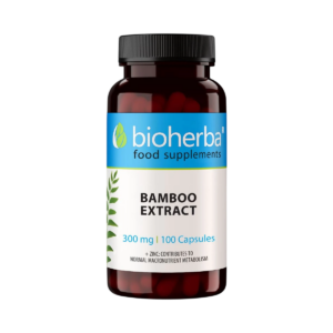 Bambusový extrakt 300 mg – 100 kapsúl – Bioherba