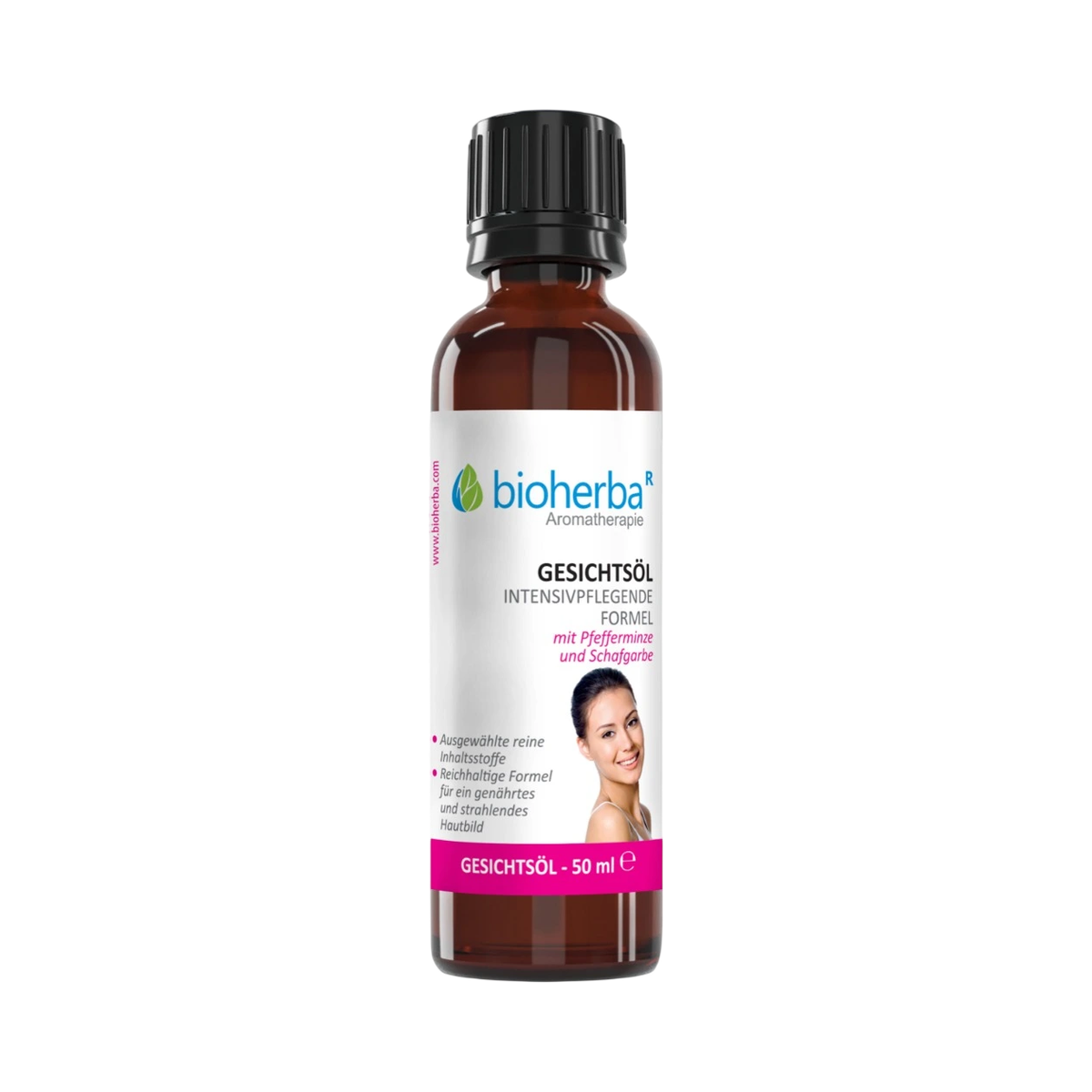 Olej na tvár s mätou a rebríčkom – 50 ml – Bioherba