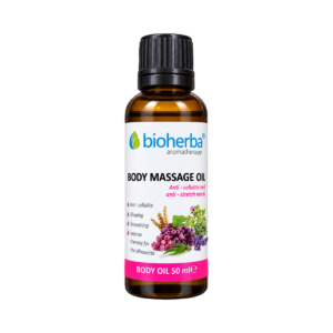 Telový masážny olej proti celulitíde a striám – 50 ml – Bioherba