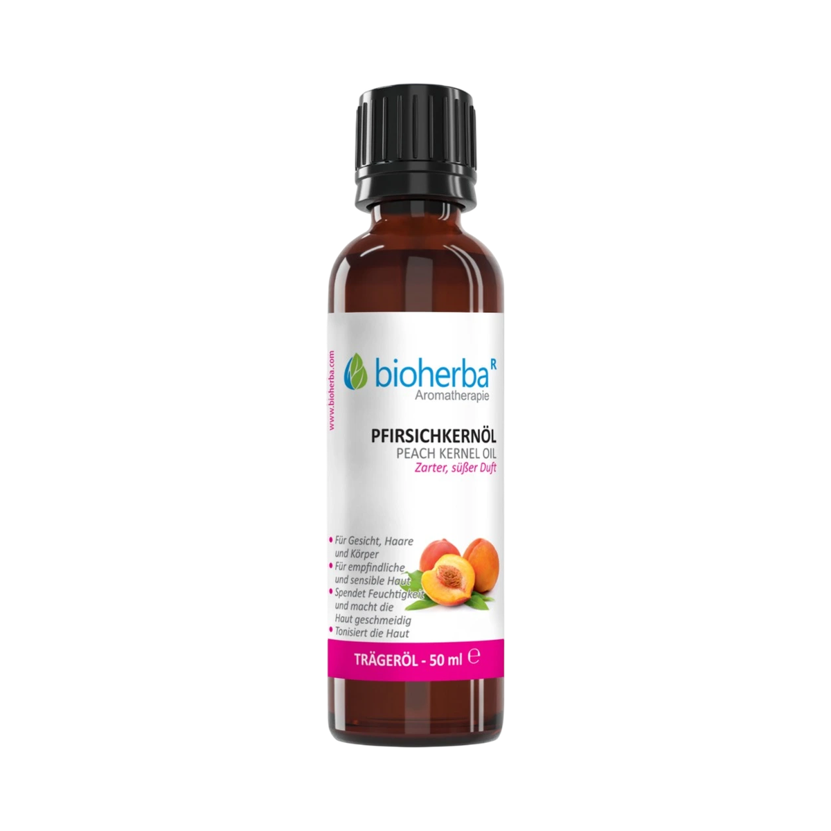 Olej z broskyňových jadier – 50 ml – Bioherba