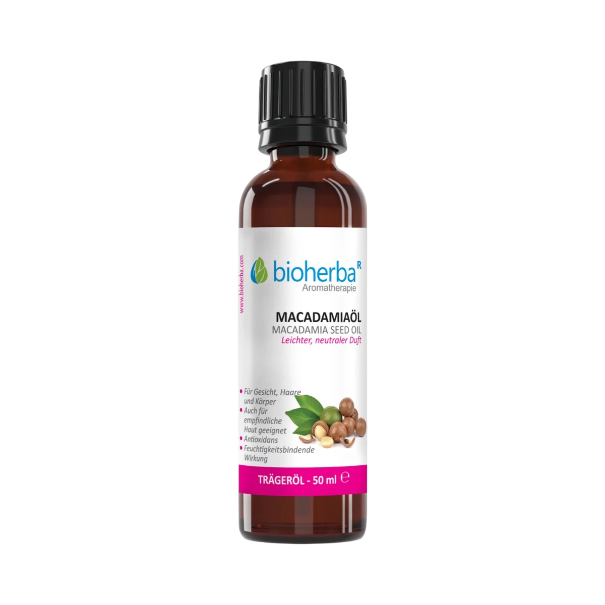 Makadamiový olej – 50 ml – Bioherba