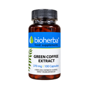 Zelená káva extrakt 370 mg – 100 kapsúl – Bioherba