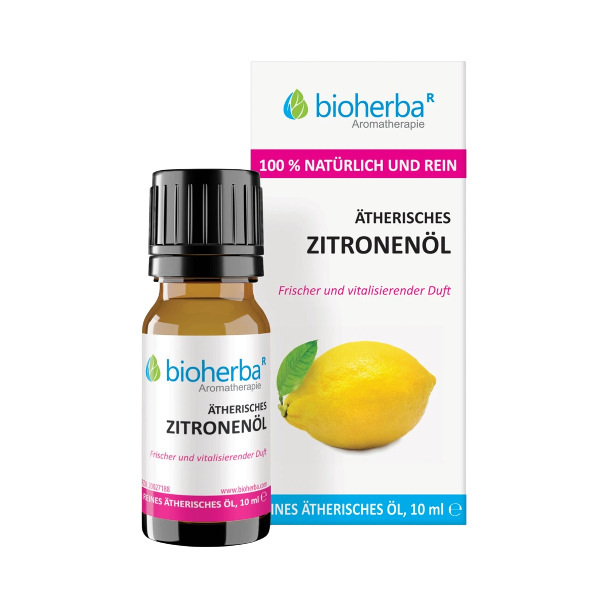 Esenciálny olej citrón – 10 ml – Bioherba