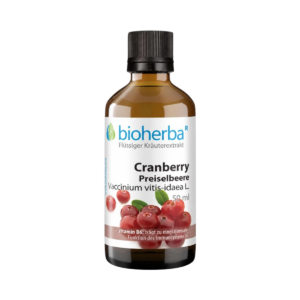 Brusnica (Preiselbeere) kvapky – tinktúra – 50 ml – Bioherba