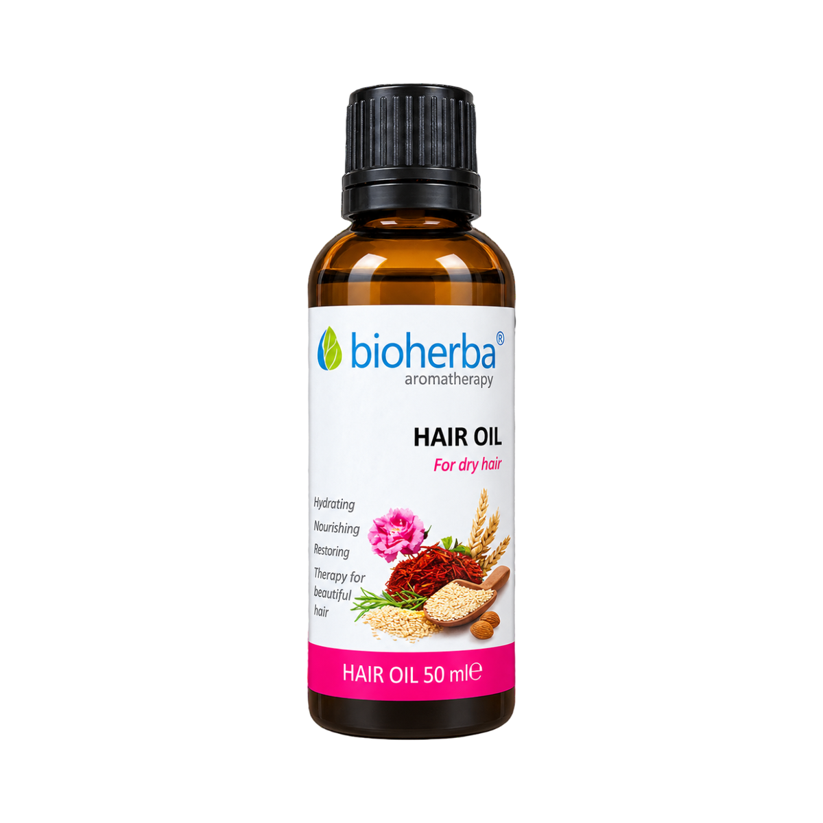 Olej na suché vlasy – 50 ml – Bioherba