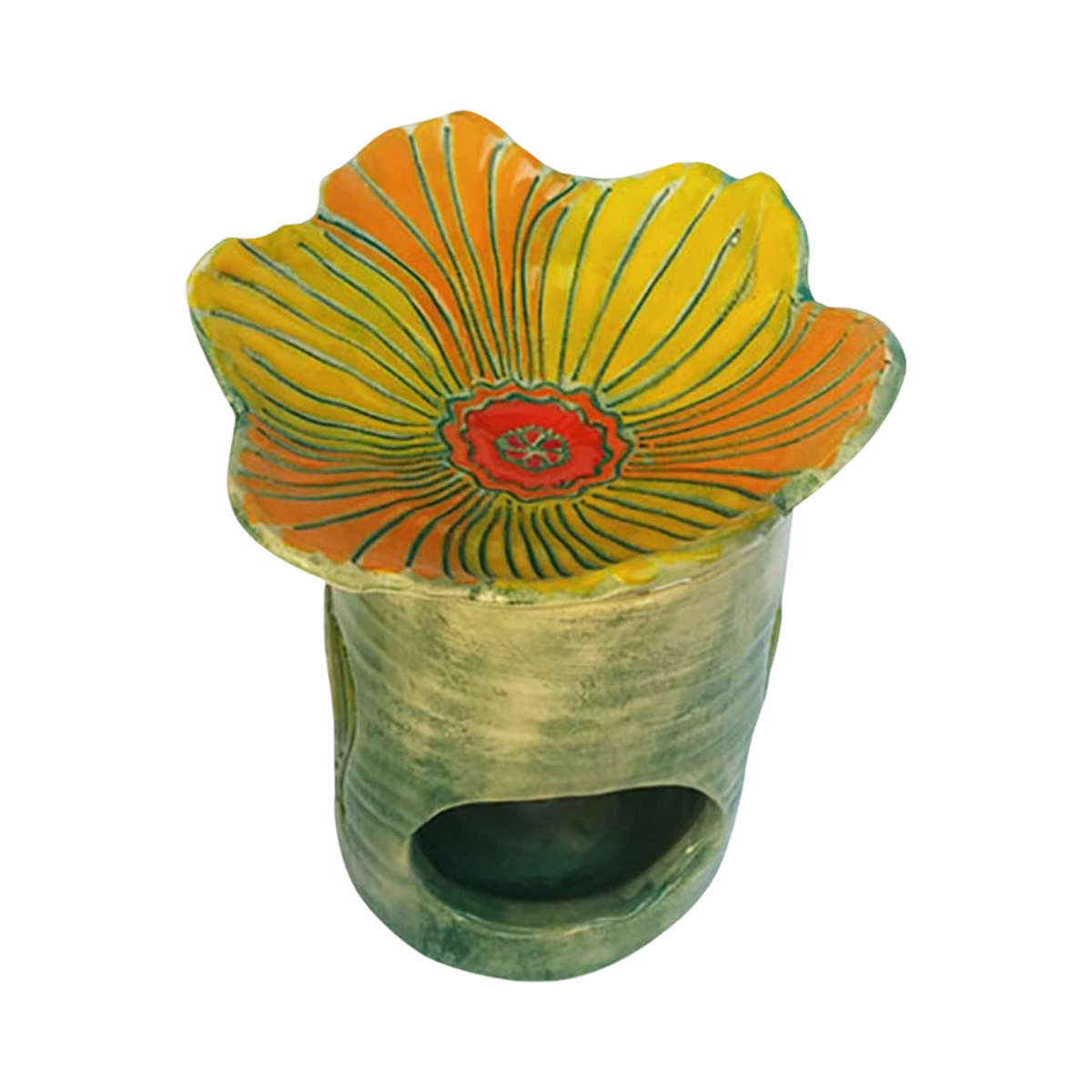 Aromalampa žltý kvet radosti – Bioherba