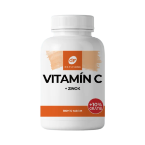 Vitamín C 500mg + Zinok 15mg - 110 tabliet - Dr. Fleming