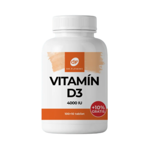 Vitamín D3 4000IU - 110 tabliet - Dr. Fleming