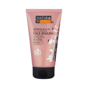 Omladzujúci pleťový peeling so ženšenom a acai - 150 ml - Natura Estonica
