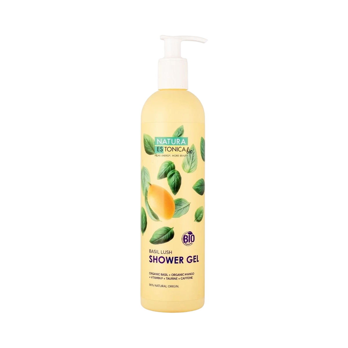 Sprchový gél Basil Lush - 400 ml - Natura Estonica