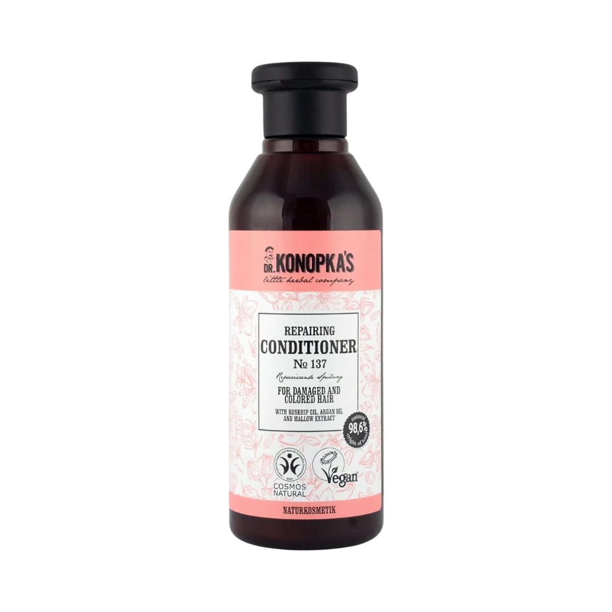 Dr. Konopka's Regeneračný kondicionér №137 pre poškodené a farbené vlasy - 280 ml - Dr. Konopka's