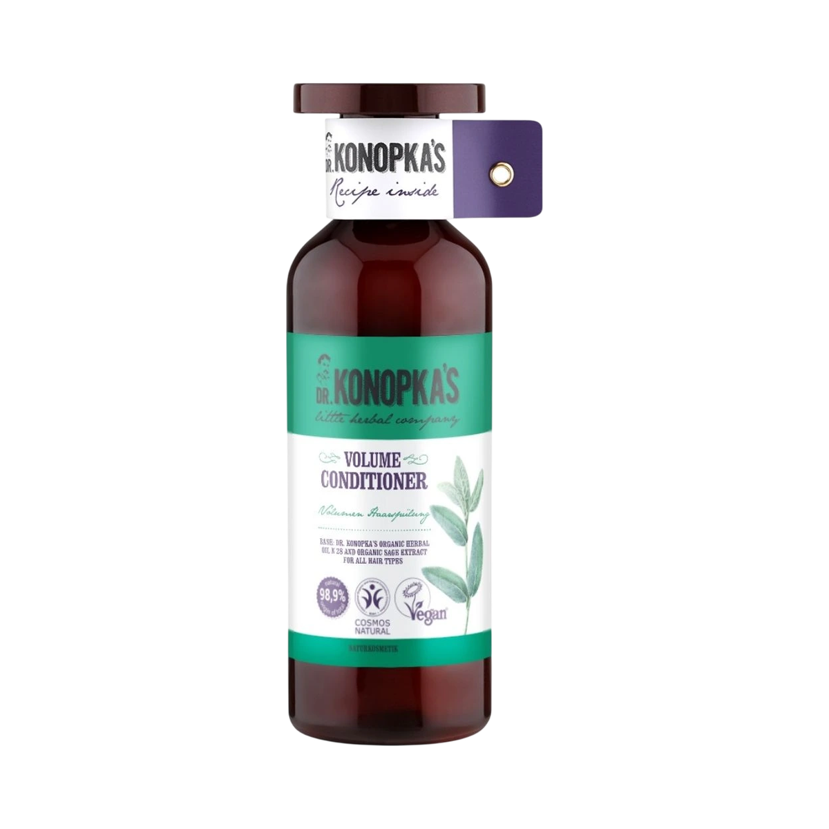 Dr. Konopka's Kondicionér pre objem vlasov - 500 ml - Dr. Konopka's
