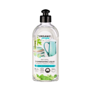 Prírodný prostriedok na riad – bio mäta a limetka - 350 ml - Organic People
