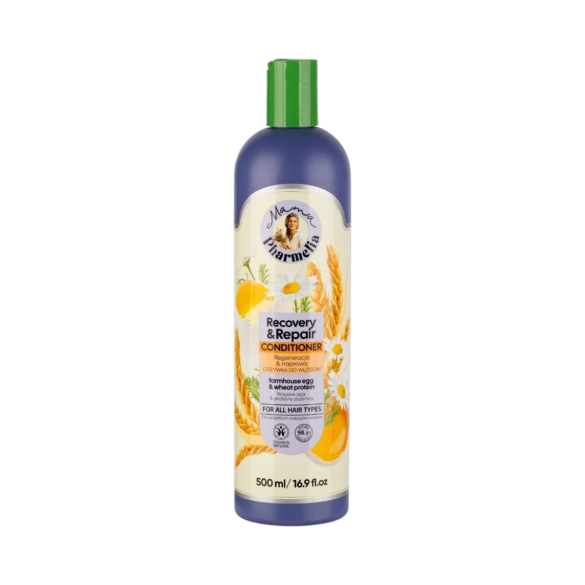 Regeneračný a obnovujúci kondicionér s vajcom a pšeničnými proteínmi - 500 ml - Mama Pharmelia