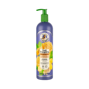 Svieži energizujúci sprchový gél so zázvorom a lipovým medom - 500 ml - Mama Pharmelia
