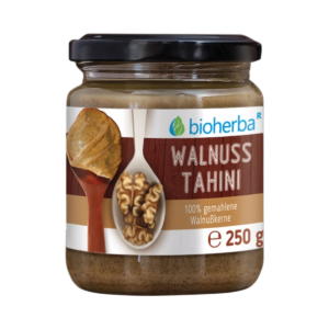 Tahini z vlašských orechov 100 % - 250 g - Bioherba