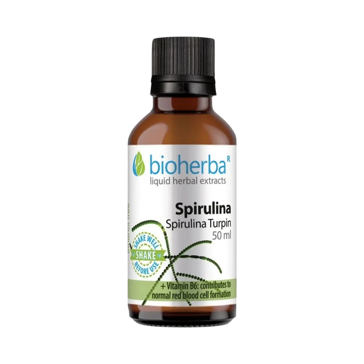 Spirulina - tinktúra kvapky - 50 ml - Bioherba