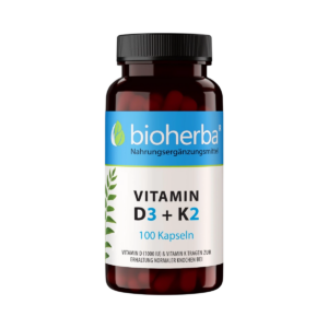 Vitamín D3 + K2 - 100 kapsúl - Bioherba