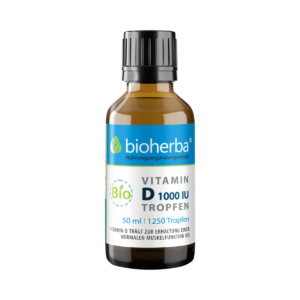 Vitamín D kvapky 1000 IU (25 mcg) - 50 ml - Bioherba