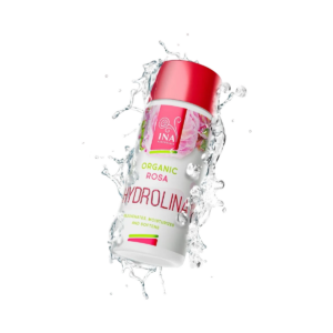 HYDROLINA - organická ružová voda pre suchú pokožku - 150 ml - INA Essentials