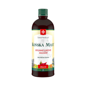 Konská masť - hrejivý bylinný balzam - 400 ml - SwissMedicus