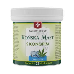Konská masť s konope chladivá - 500 ml - SwissMedicus