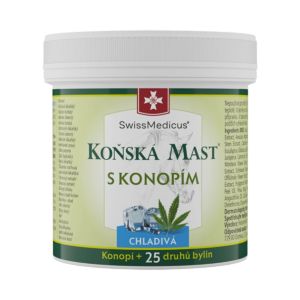 Konská masť s konope chladivá - 75 ml - SwissMedicus