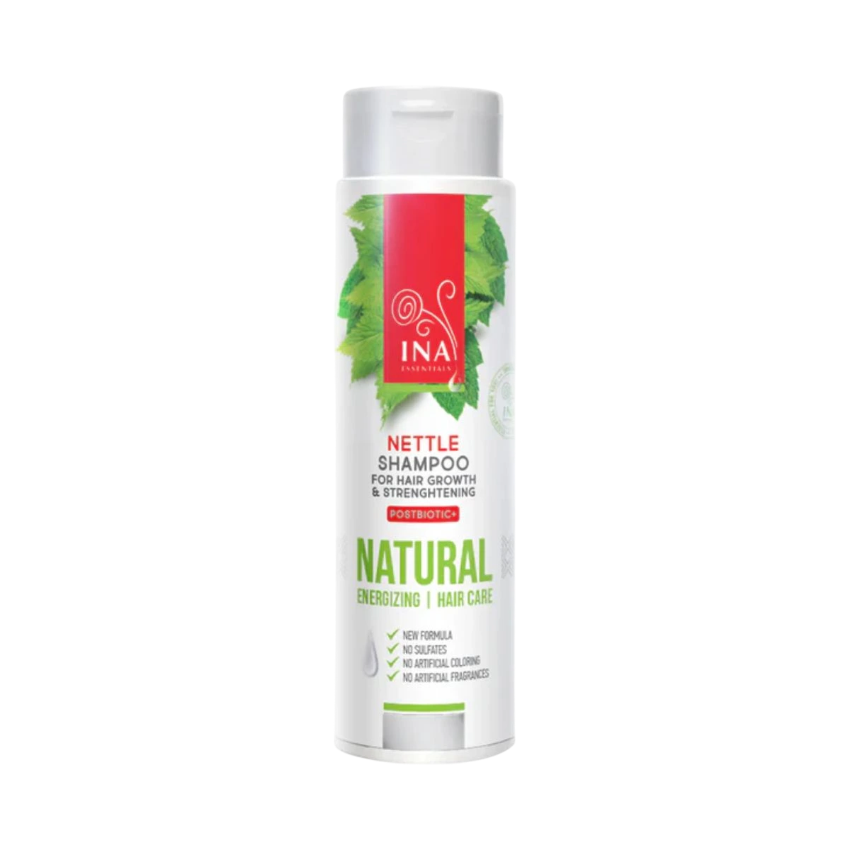 Prírodný šampón z divokej žihľavy - vypadávanie vlasov - 200 ml - INA Essentials