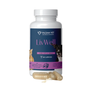LIVWELL - podpora pečene a metabolizmu pre psy a mačky 60 kapsúl - Valsam Vet