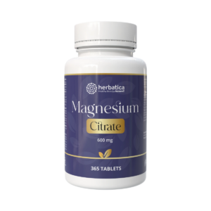 Magnézium Citrát 600 mg - 365 tabliet - Herbatica