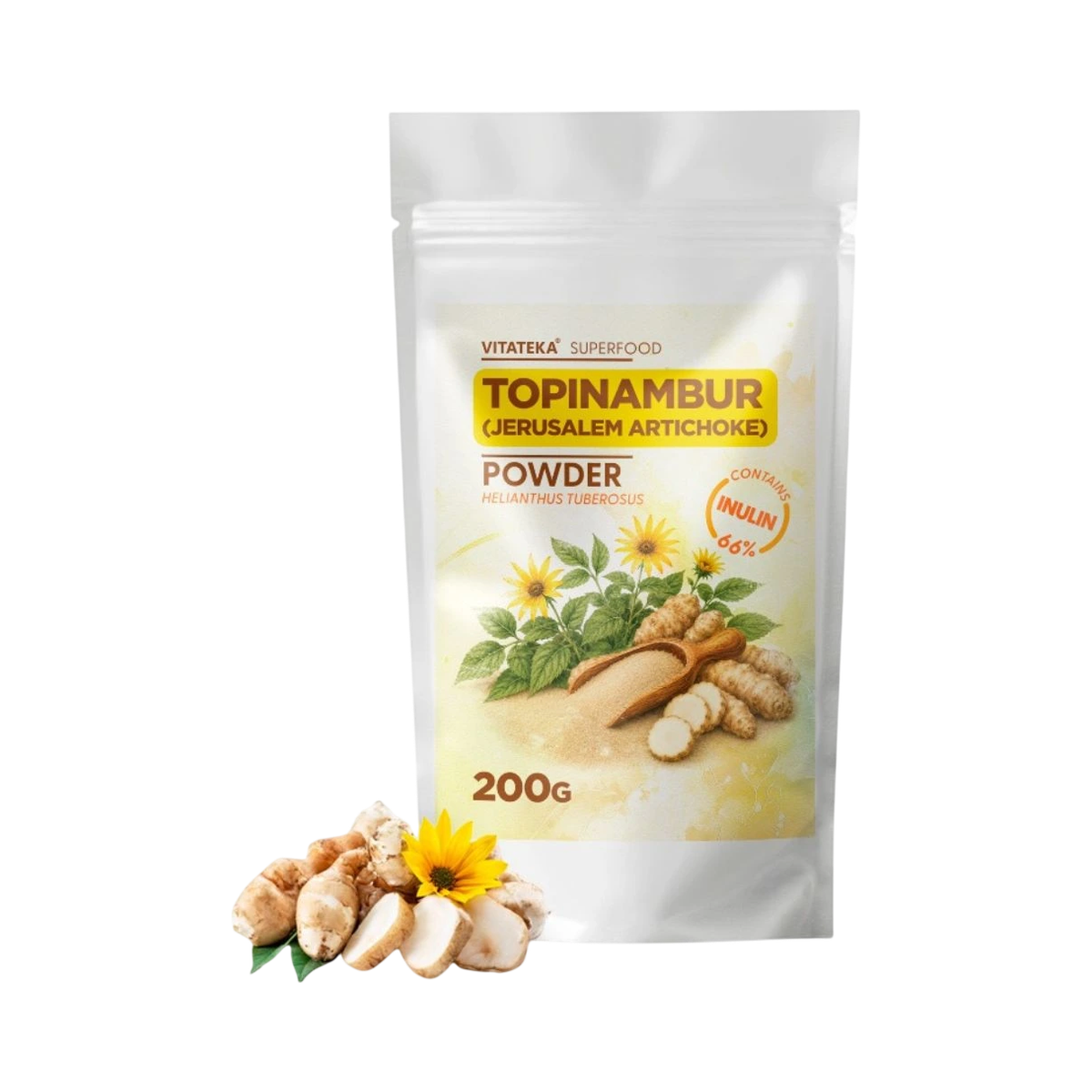 Topinambur prášok - 200 g - Vitateka