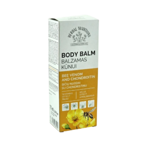 Telový balzam s včelím jedom a chondroitínom - 75 ml - Herbal Traditions