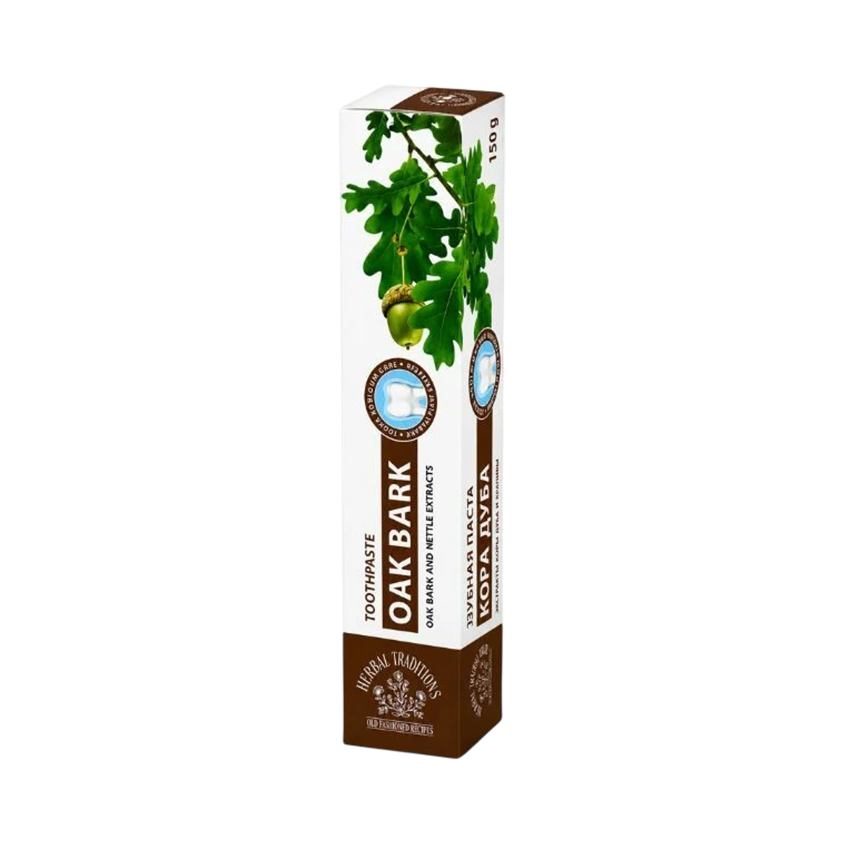 Zubná pasta s dubovou kôrou – 150 g – Herbal Traditions