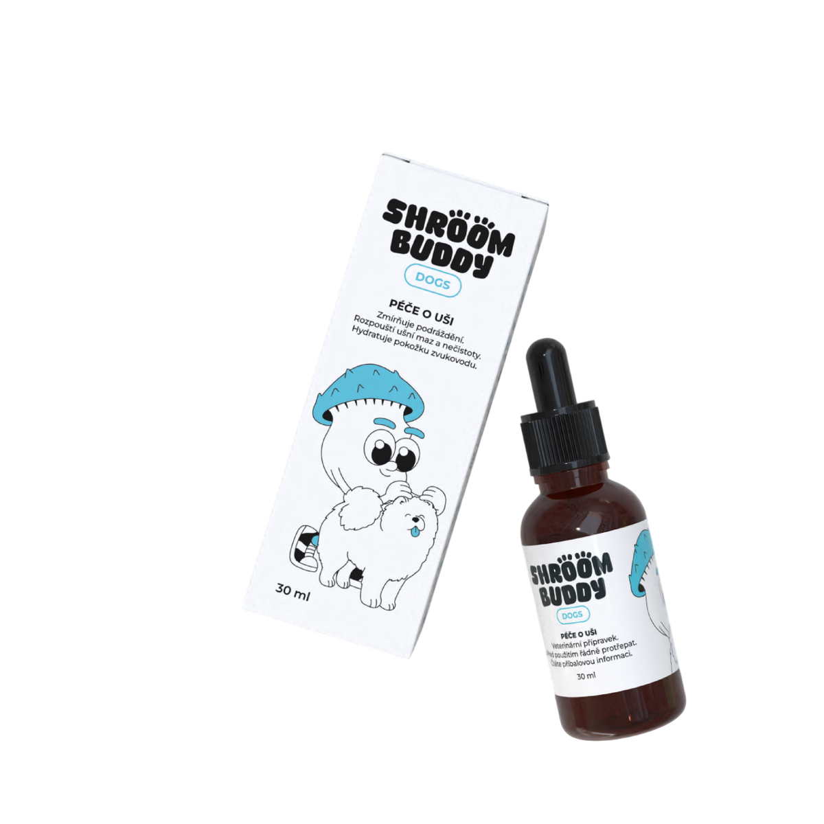 Kvapky do uší DOGS – Shroom Buddy
