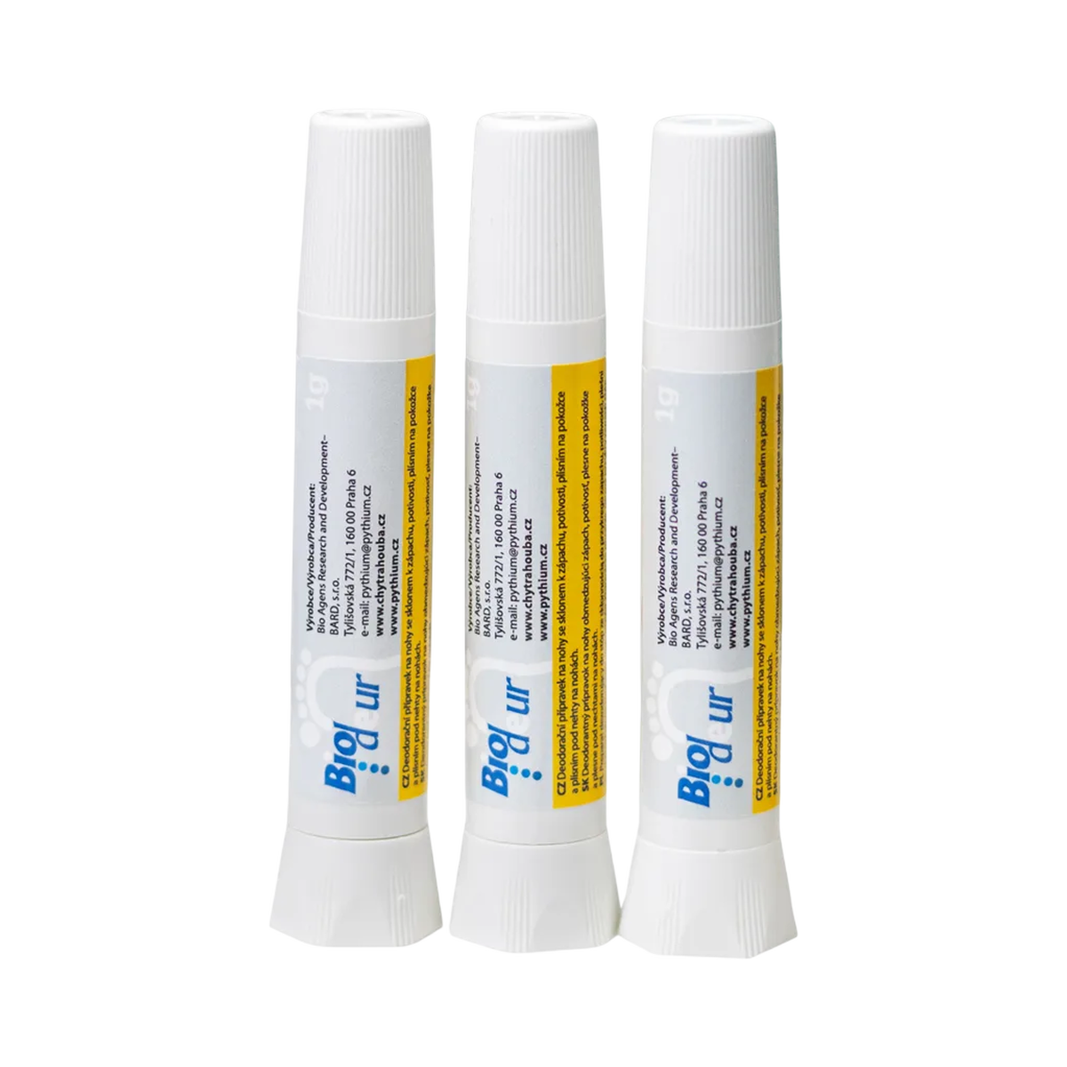 Kúpeľ a zábal na nohy – 3 × 1 g – Biodeur