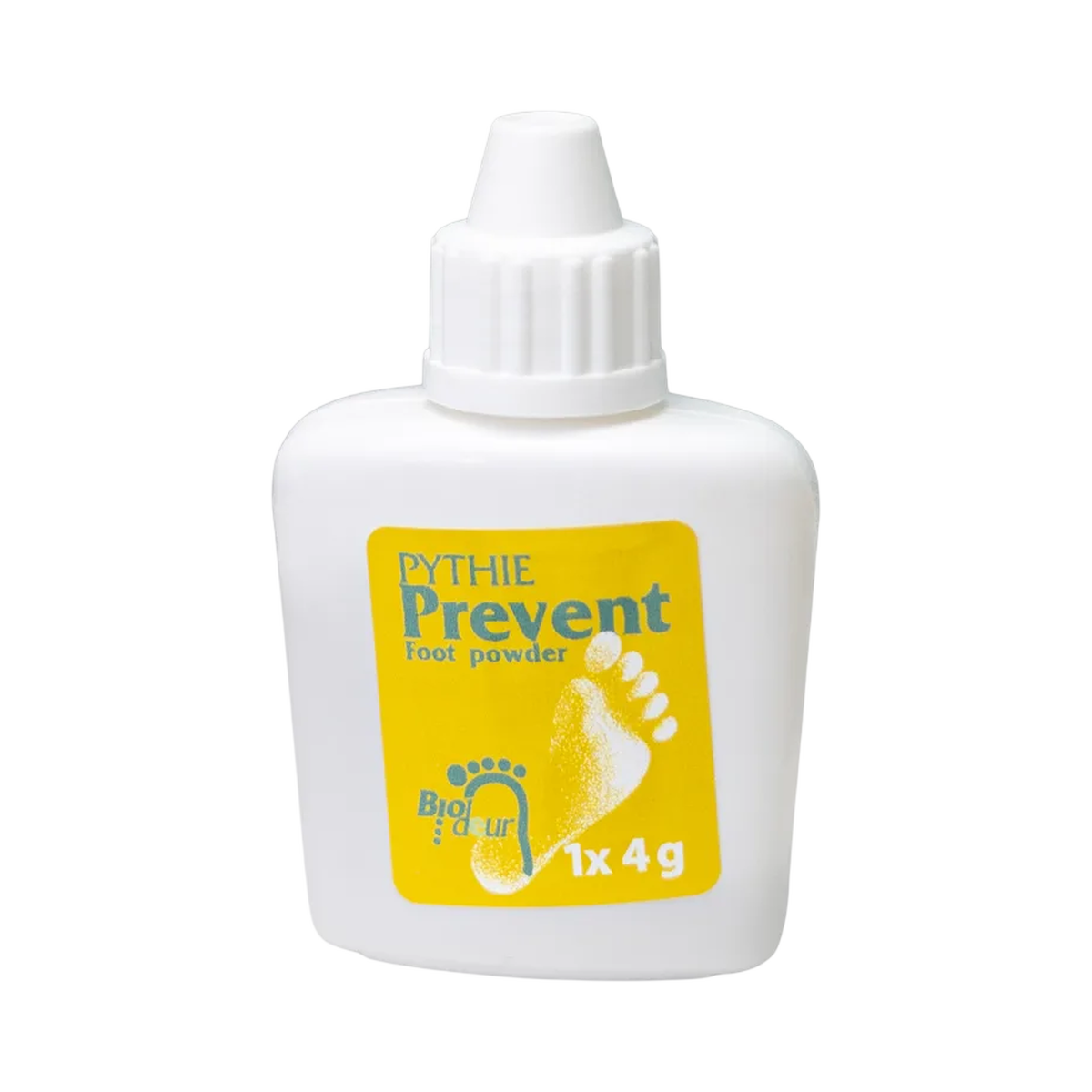 Púdrový zásyp na nohy a obuv Prevent Foot Powder – 4 g – Biodeur