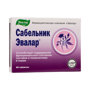 Nátržnica močiarna "sabelnik" - Evalar - 60 tabliet