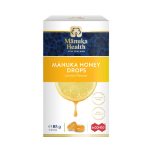 Manuka Health Cukríky s Manuka medom MGO™ 400+ citrón Hmotnosť: 65 g