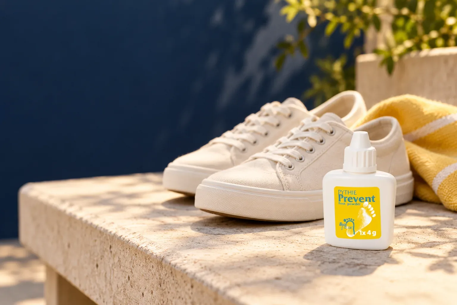 Biodeur Prevent Foot Powder 4 g pri páre tenisiek