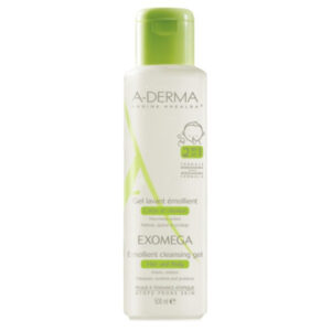 A-DERMA EXOMEGA GEL LAVANT ÉMOLLIENT 2 EN 1 Zvláčňujúci umývací gél 2v1 na telo a vlasy 500 ml