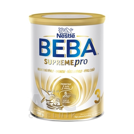BEBA SUPREME 3 pro 6HM-O 800g pre malé deti od ukončeného 12. mesiaca