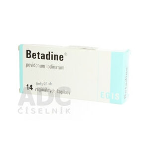 Betadine 200 mg vaginálne čapíky