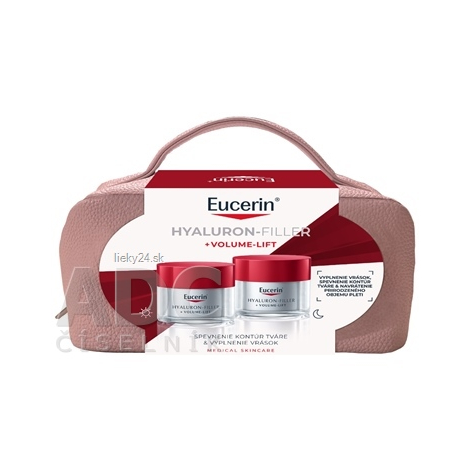 Eucerin Kazeta VOLUME-FILLER+VOLUME-LIFT denný krém normálna a zmiešaná pleť 50 ml + nočný krém 50 ml