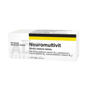 Neuromultivit filmom obalené tablety 20 tbl