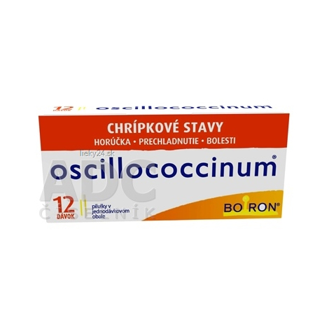 OSCILLOCOCCINUM 12 dávok