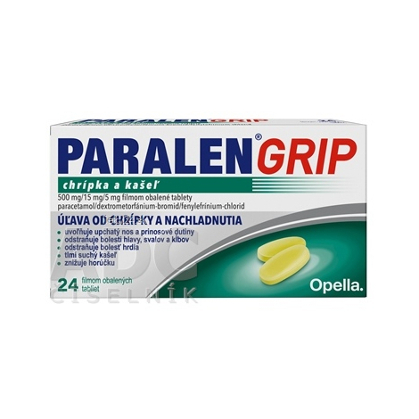 PARALEN GRIP chrípka a kašeľ